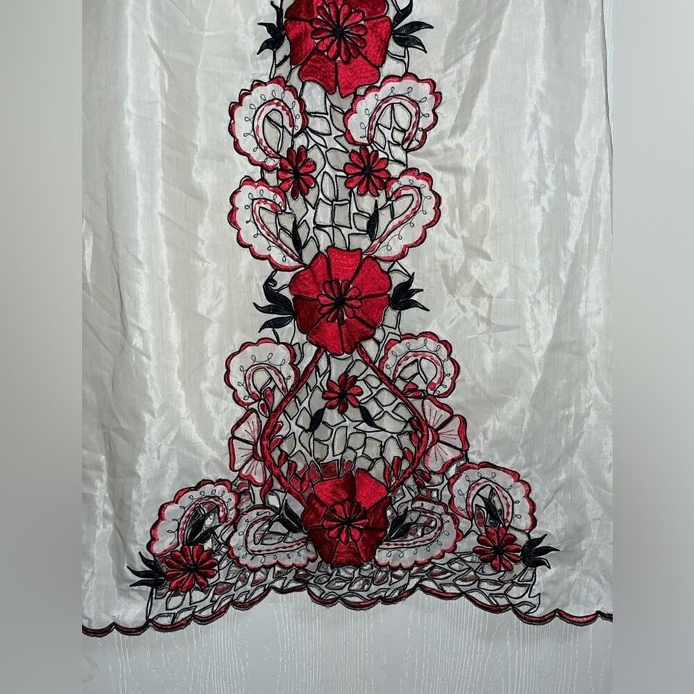 Vintage Carolina’s Dress Shop Philippines Hand Made Embroidered Dress - Picture 4 of 8